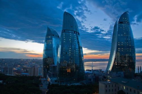 阿塞拜疆巴库摩天大楼